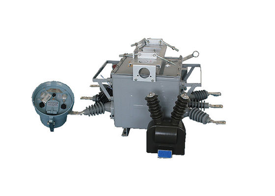 Tres fases Vcb AC exterior interruptor de circuito automático de vacío de acero inoxidable con controlador inteligente