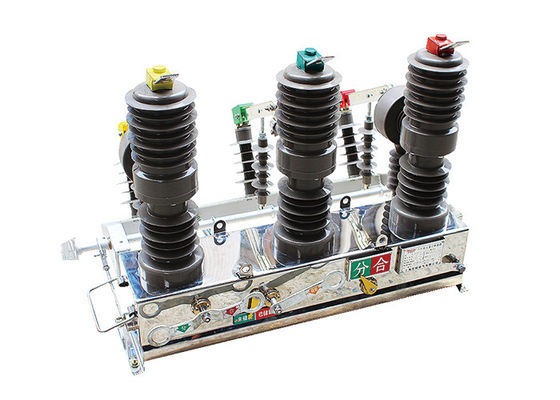 Tipo de pilar de tres fases, interruptor de circuito de vacío automático al aire libre, fácil de operar, delimitación, seccionador eléctrico