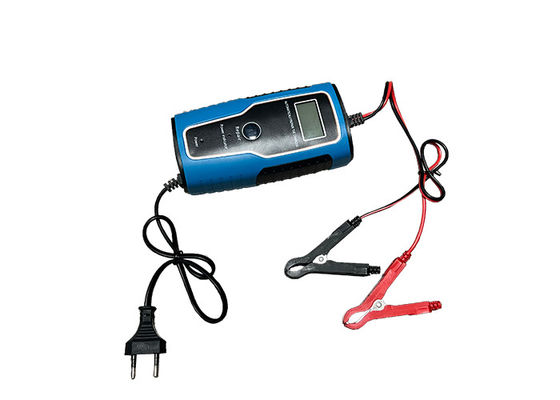 Cargador portátil de batería de plomo para cargador de batería de ácido plomo de plástico Shell azul cargador de batería