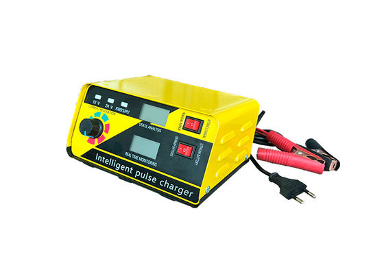Cargador de batería de motor Batería de litio 12v 24v Cargador de batería de automóviles mantenedor para automóviles domésticos Motocicletas