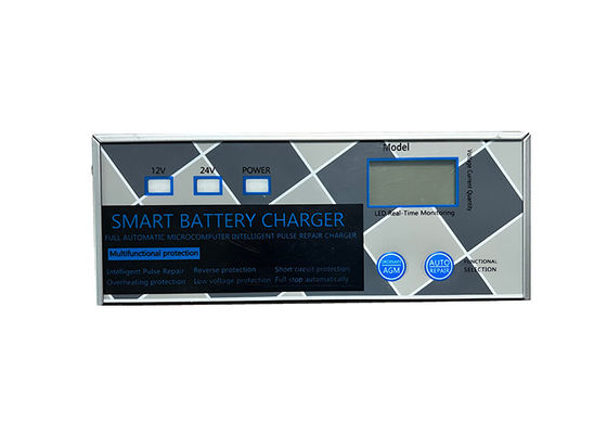 Cargador de batería de motor AGM totalmente automático para batería de plomo-ácido / batería de agua / batería seca