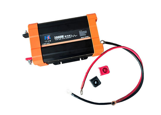 Pure Sine Wave Inverter de energía para el hogar Pico 2000w DC 12V AC 230V Con protección contra sobrecarga para la familia