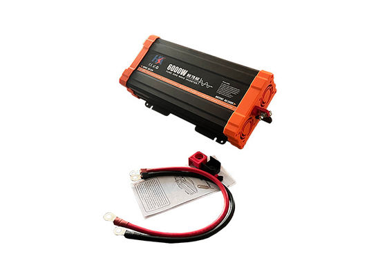 Instalación fácil Invertidor de energía para el hogar 50/60Hz Comienzo rápido con pantalla de función LCD para la fuente de alimentación del automóvil